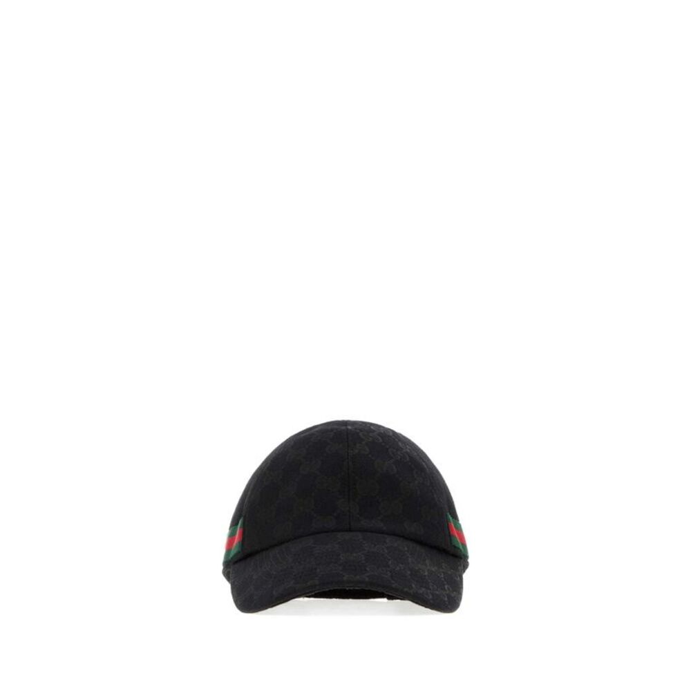 Gucci Men Gg Fabric Baseball Cap